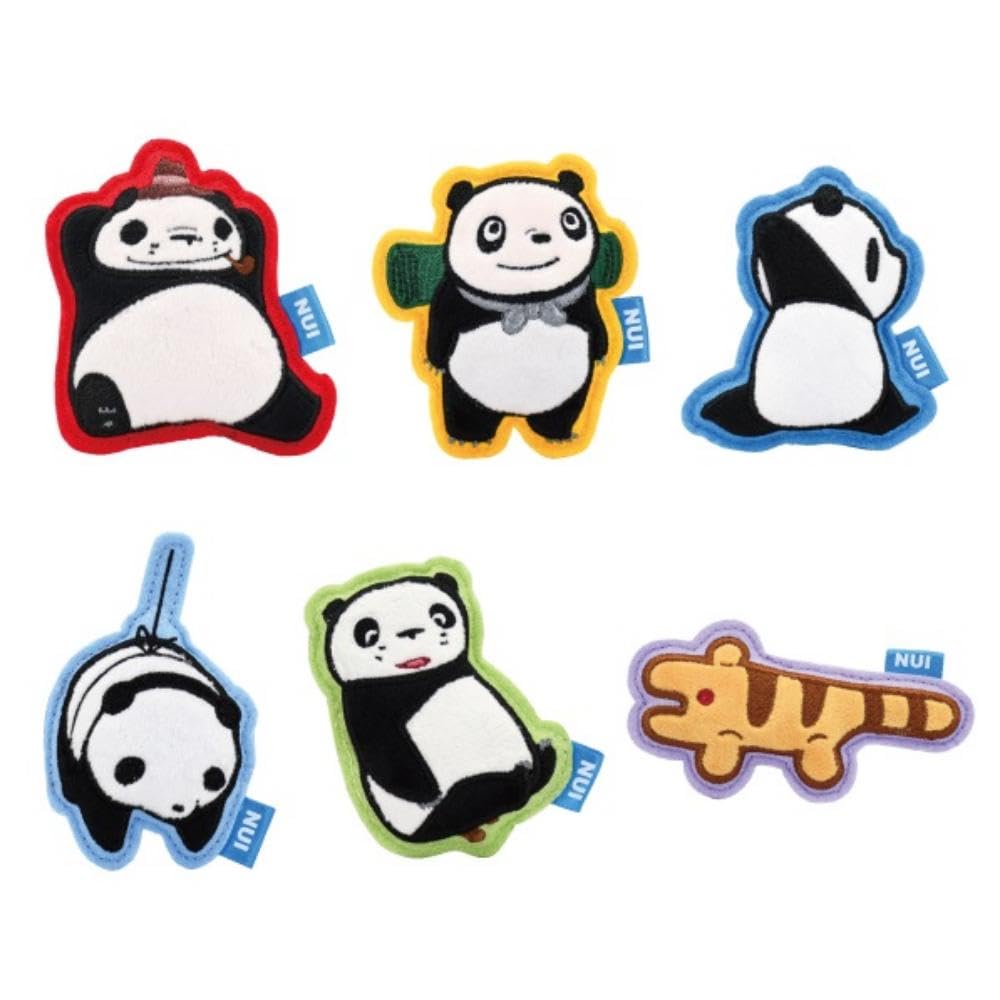 

Bandai Namco Nui Panda and Kopanda Plush Pin Box, 6 Assorted Designs, 2593538, Product Size: Approx. 80mm H (Sold individually, design cannot be