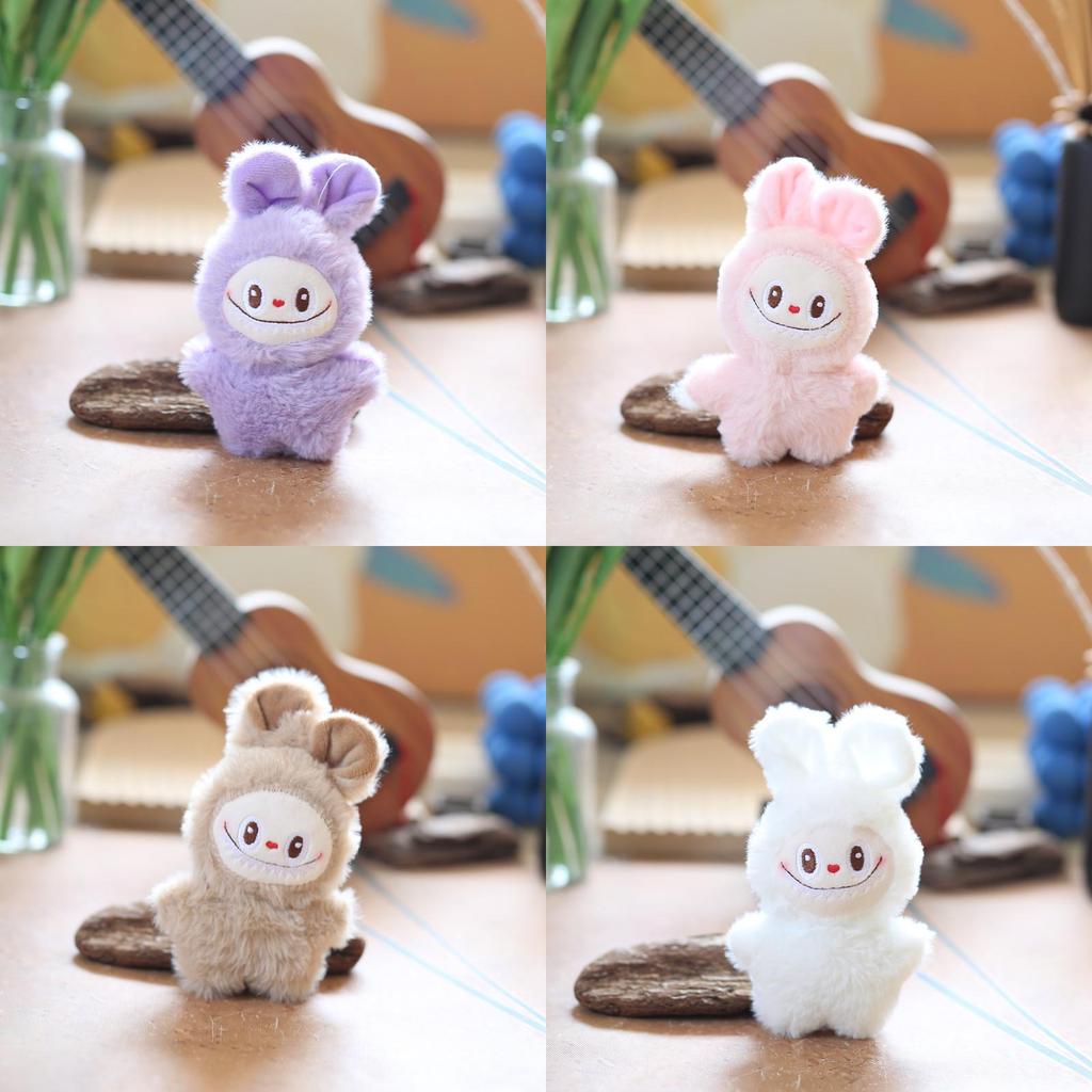 Labubu Plush Keychain With Super Soft Short Plush For Bag Decoration And Gift Ideas