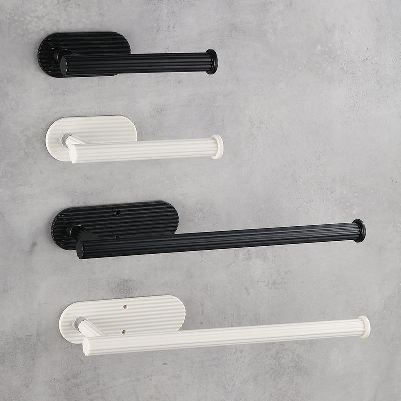 Kitchen Roll Paper Holder, Non Perforated Cabinet, Cling Film Holder, Bathroom Wall Mounted Toilet Paper Holder, Tissue Holder