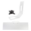 Computer Display Stand Aluminum Alloy Integrated Display Keyboard Mount for Household Office Use
