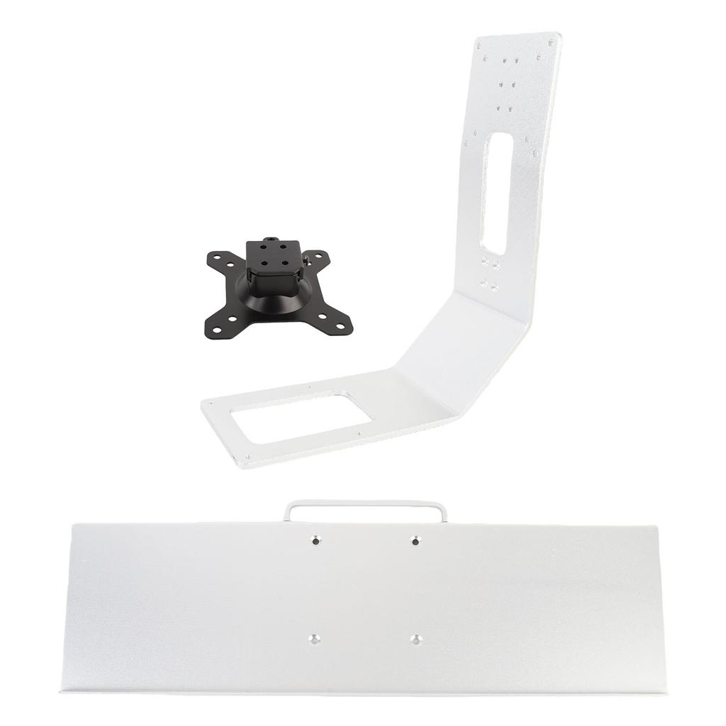 Computer Display Stand Aluminum Alloy Integrated Display Keyboard Mount for Household Office Use