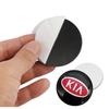 ASANRJ1 4Pcs 56mm Car Badge Wheel Hub Center Cover Stickers For KIA GT-Line Rio 4 Ev3 ev6 Niro Stonic Sportage Ceed Picanto Forte Soul