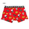Small Planet Godzilla Boxer Deformed Size L Briefs, Design, Red,