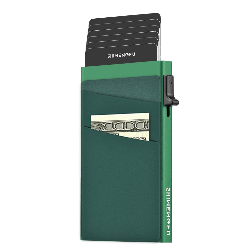 2023 Men's Ultra-Thin Aluminum RFID Card Holder Wallet