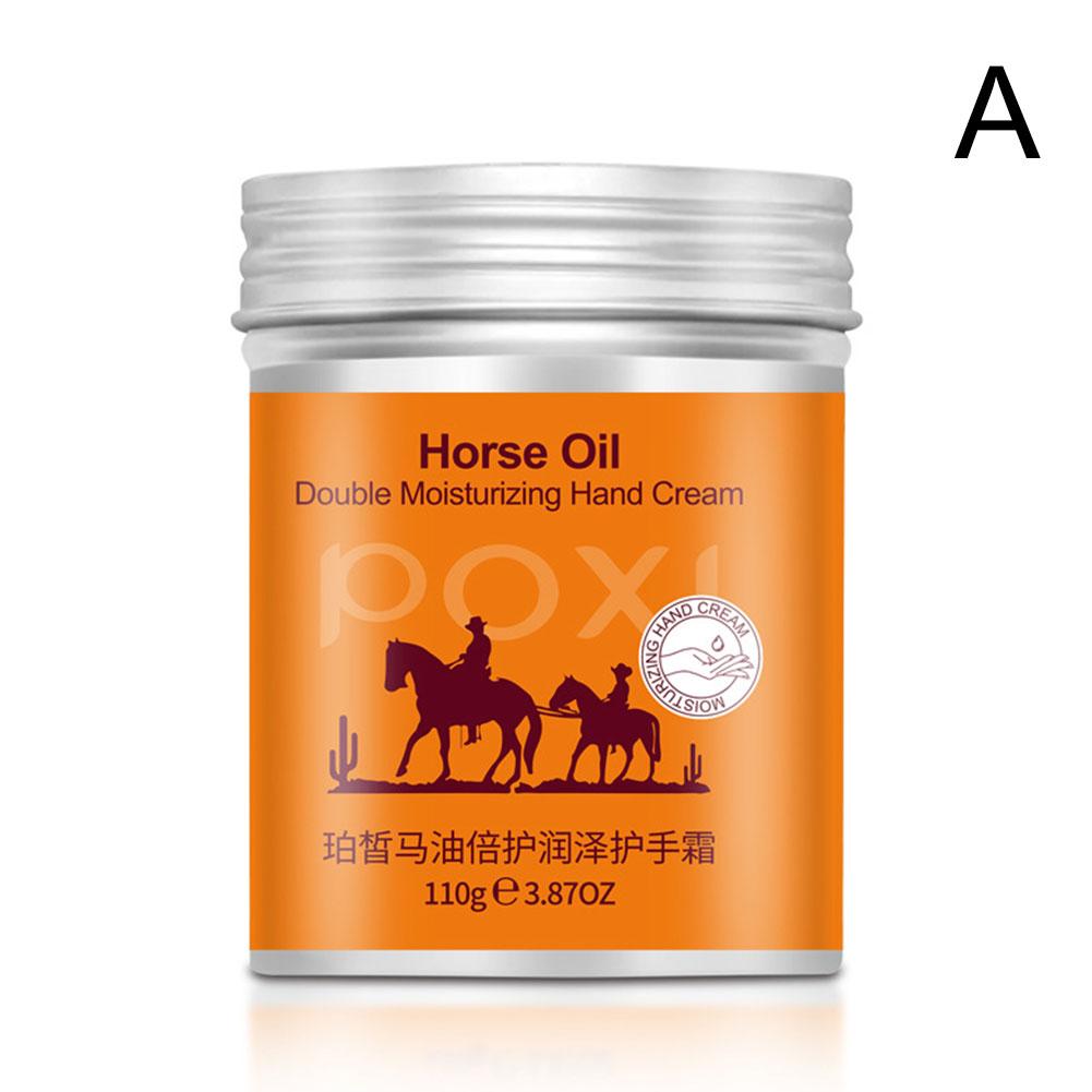 

110 г лошадиное масло, мазь для рук, крем для ног, против растрескивания, увлажняющий, отбеливающий, потрескавшийся Crea V7M9 horse oil,-110