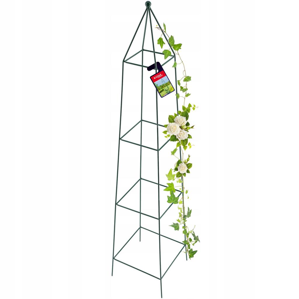 KADAX Metal Garden Pergola Pyramid For Climbing Plants Roses Column For Garden