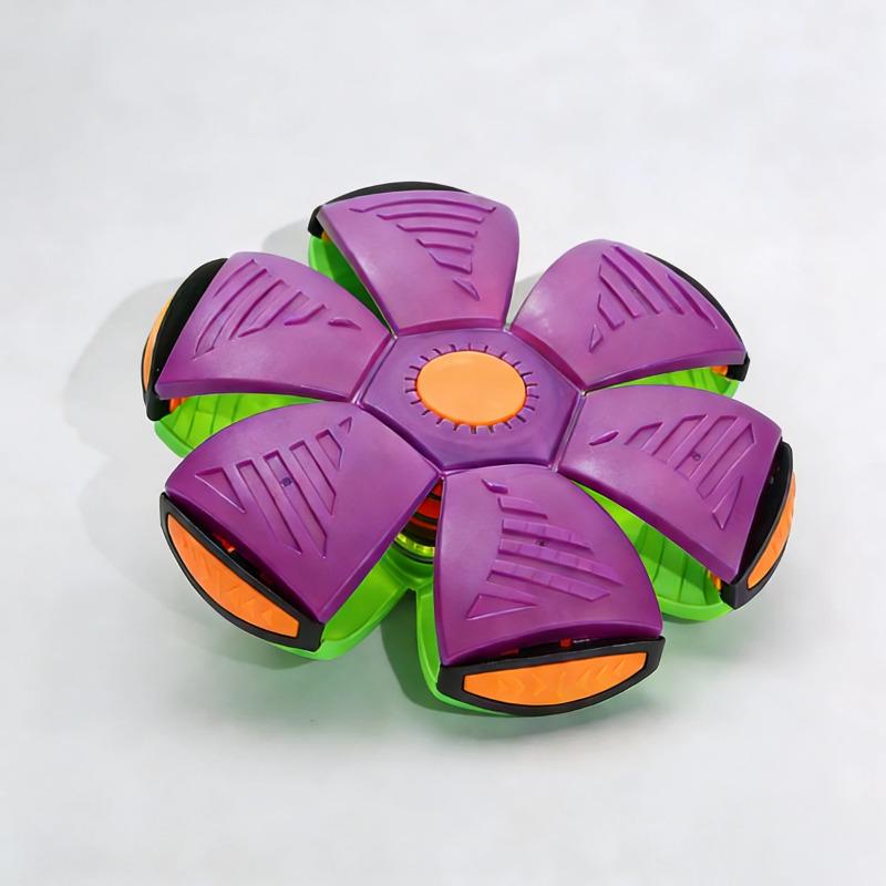 Verformbare Fliegende Untertasse Ball Magisches Entlüftungsspielzeug für Kinder Outdoor & Indoor Eltern-Kind Fußdruckentlastung Stressabbau Geschenk