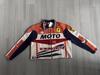 Heavyweight Men's Biker Racing Knit Cardigan Jacket