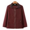 Stylish Windbreaker Jacket for Plus-Size Moms - Spring & Autumn Collection