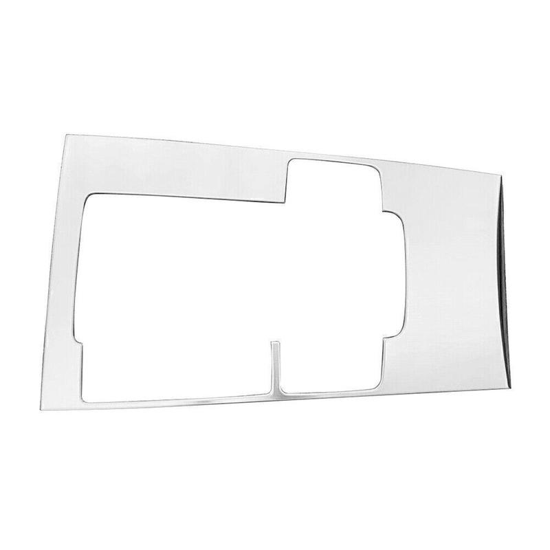 Car Center Console Gear Shift Panel Cover Trim Fit for Mazda 3 Sedan 2019 2020 2021 2022 2023 LHD Matte Silver