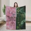 Soft Blanket Travel Wicked Elphaba & Glinda Tonal  Throw Blanket  Flannel Bedspread For Couch Chair Novelty Sofa Bed Cover