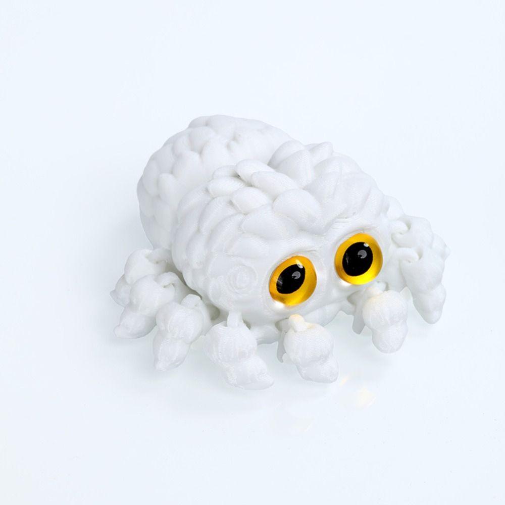 Desktop Size Simulated Spider Model Realistic Design 3D Printed Spider Figurine  Desktop Decor