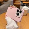 Applicable To Apple 16promax Mobile Phone Case Iphone15 13 Solid Color 14plus Leather Pattern Material 12 11 Silicone