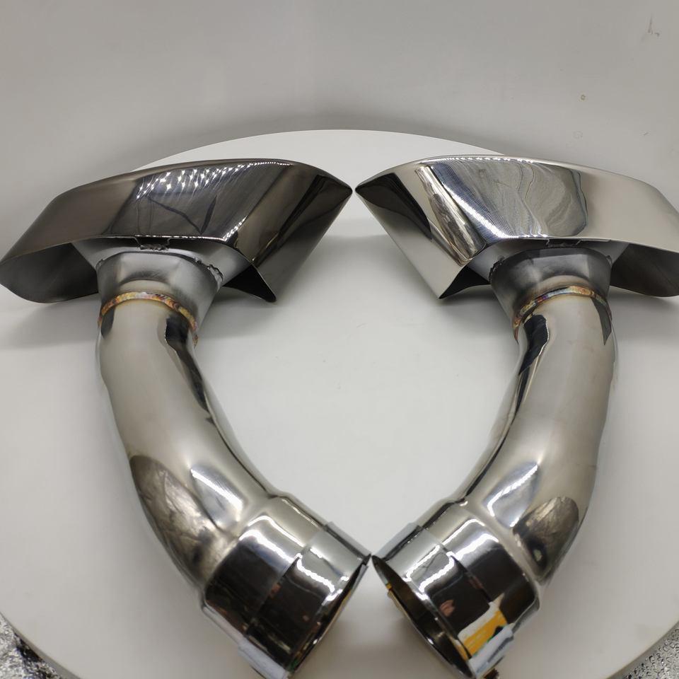 Hochwertiger Edelstahl-Doppelauspuffendrohr für BMW
