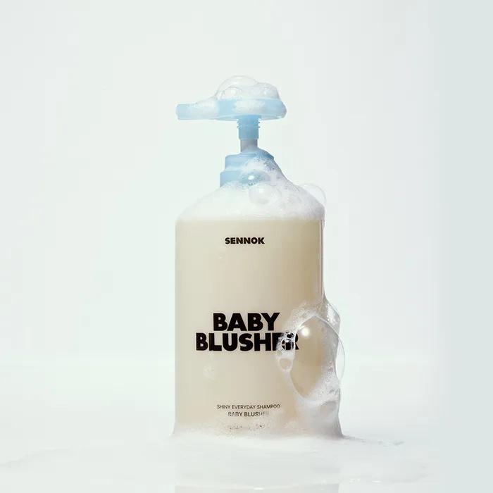 Shiny Everyday Shampoo Baby Blusher 300ML + [Free] Sennok Body & Hair Care 4 Types (7mlX4)
