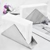 Space Saving Napkin Dispenser Paper Towel Holder Stainless Steel Tissue Storage Rack for Kitchens Offices Dining Area