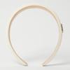(W) Symbol Logo Hairband Cream