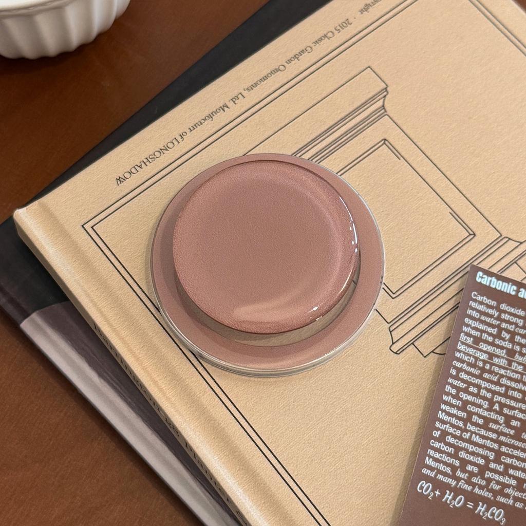 Ins Style Solid Color Simple Magnetic MagSafe Mobile Phone Holder Small Fresh Candy Color Retractable High-end Sense