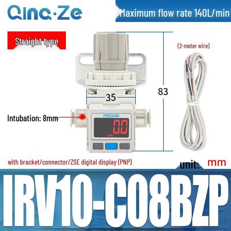 IRV Vacuum C06: Negative Pressure C08 Valve, LC10 Regulating Valve, 20 Limit Valve, BG Pressure Stabilizer
