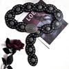 Damen-Kunstleder-Gürtel im Vintage-Stil mit ovaler Nieten-Schnalle, Taillengürtel, Vintage Personalisierte Gürtel