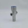 G1/2 stainless steel hot and cold water inlet valve bathroom kitchen sink stop valve toilet connection water pressure regulator