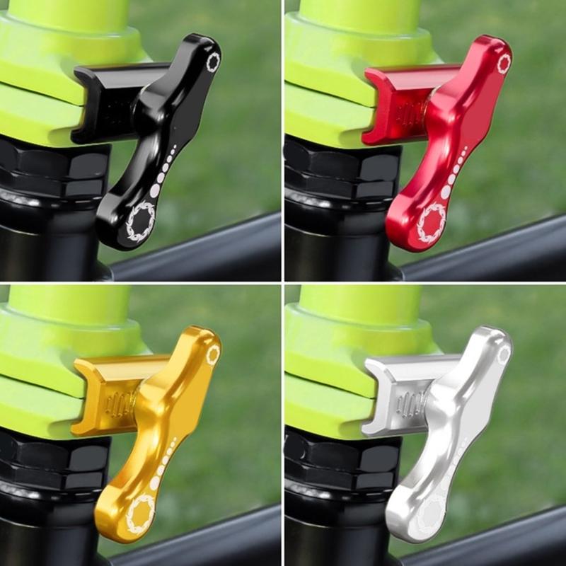 Road Bike Fixed Clamps Replacement Folding Bike Hinge Levers High Hardness Construction Stable Frame Connector
