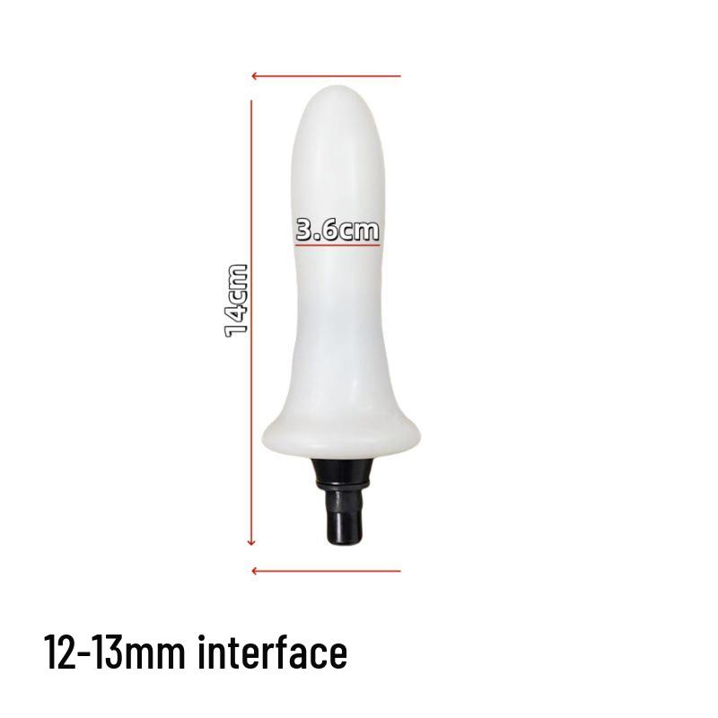 Testa Massaggiante per Pistola Fasciale Dildo - Prodotto per Adulti Femminili con Doppia Interfaccia
