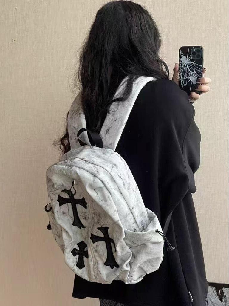 Retro Tie-Dye Backpack for Students and Travelers