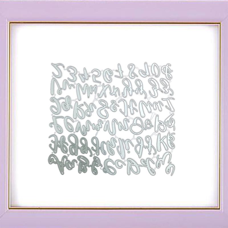 Металлические высечки Цифры DIY Скрапбукинг Фотоальбом Поделки Форма Карточки Трафареты Вырубка Высечки China Mainland