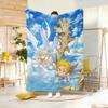 Magic Fantasy Anime TThe Seven Deadly Sins Throw Lightweight g Flannel Blanket Soft Skinfriendly for Summer Cooling