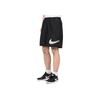 Dry Solid Color Logo Sports Five-Point Shorts Men Shorts Black AA4950-010
