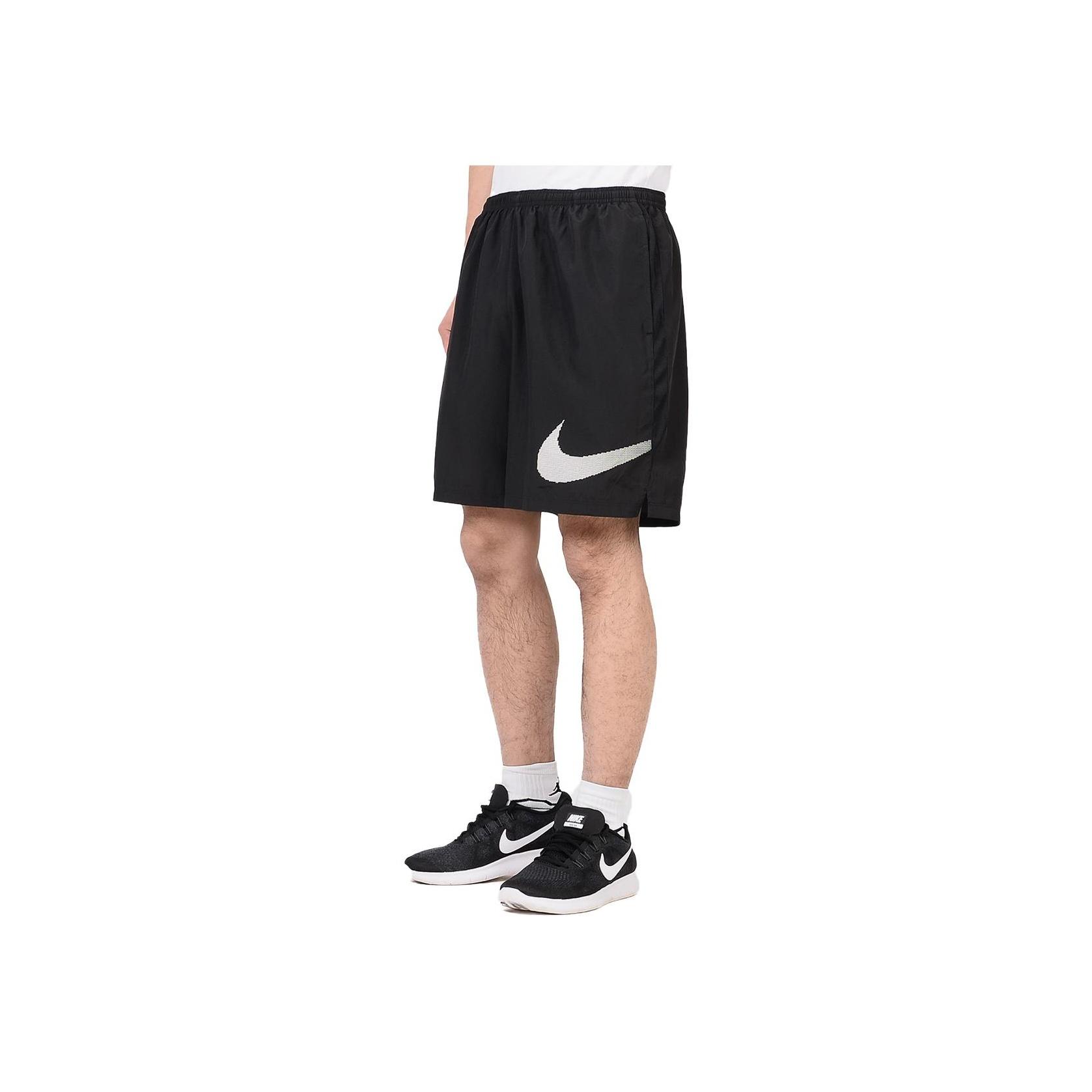 

Nike Спортивные шорты Dry Solid Color Logo Five-Point, мужские шорты, черные AA4950-010 S