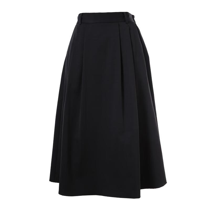 Betu Women s High-Waist Hepburn A-line Skirt L