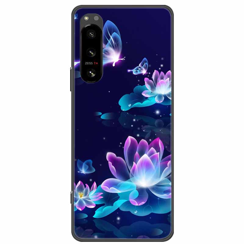 For Sony Xperia 5 III Case Soft TPU Cute Cats Silicone Protective Cover for Sony Xperia 5 II Phone Cases Xperia5 Cartoon Fundas