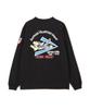 EMB FLYING TIGER L/S T-SHIRT Black
