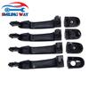 8pcs Chrome Black Outside & ide Door Handle Front Rear Left Right For Kia Sportage 2.0L 2.7L 2005 2006 2007 2008 2009 2010