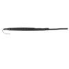 Guitar Strap Leather Adjustable Shoulder Belt Instrument Accessory for Bass Black