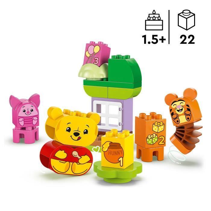 LEGO DUPLO | Disney 10457 Urodziny Kubusia Puchatka - Zestaw konstrukcyjny 18 miesięcy