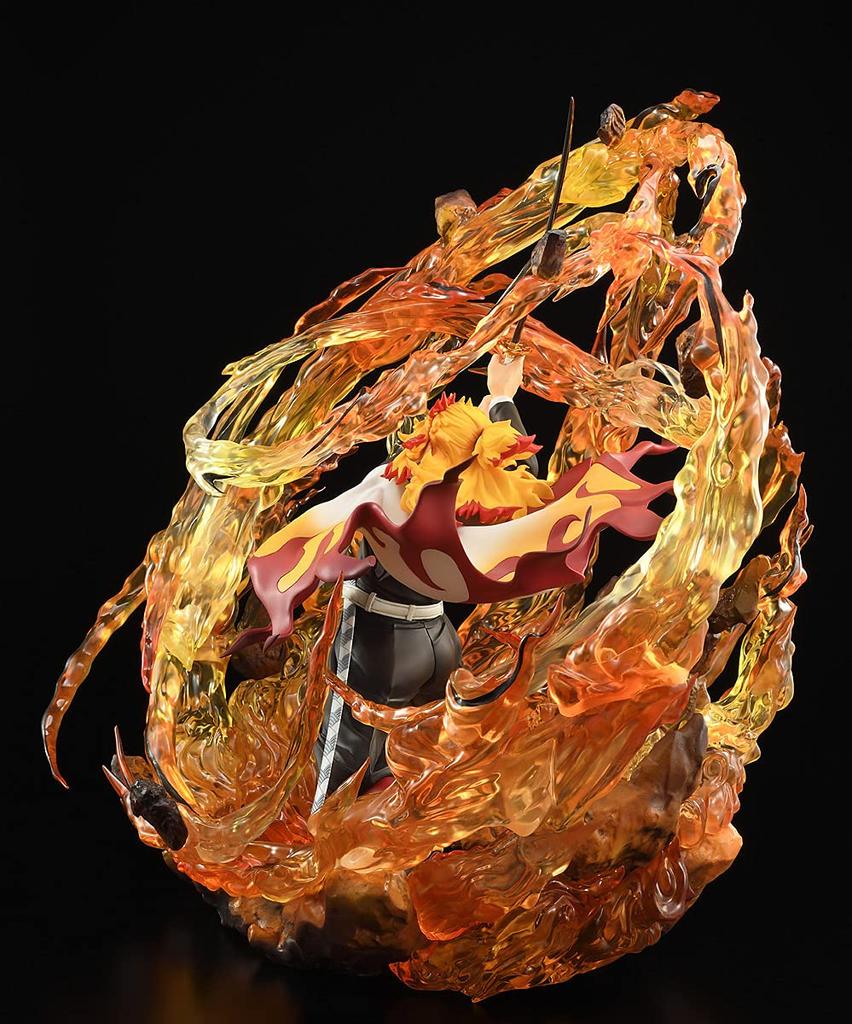 Bell Fine Demon Kimetsu no Yaiba Rengoku Kyoujuro Scară PVC Pictat Figura completă BF117 Slayer DXVer. 1/8