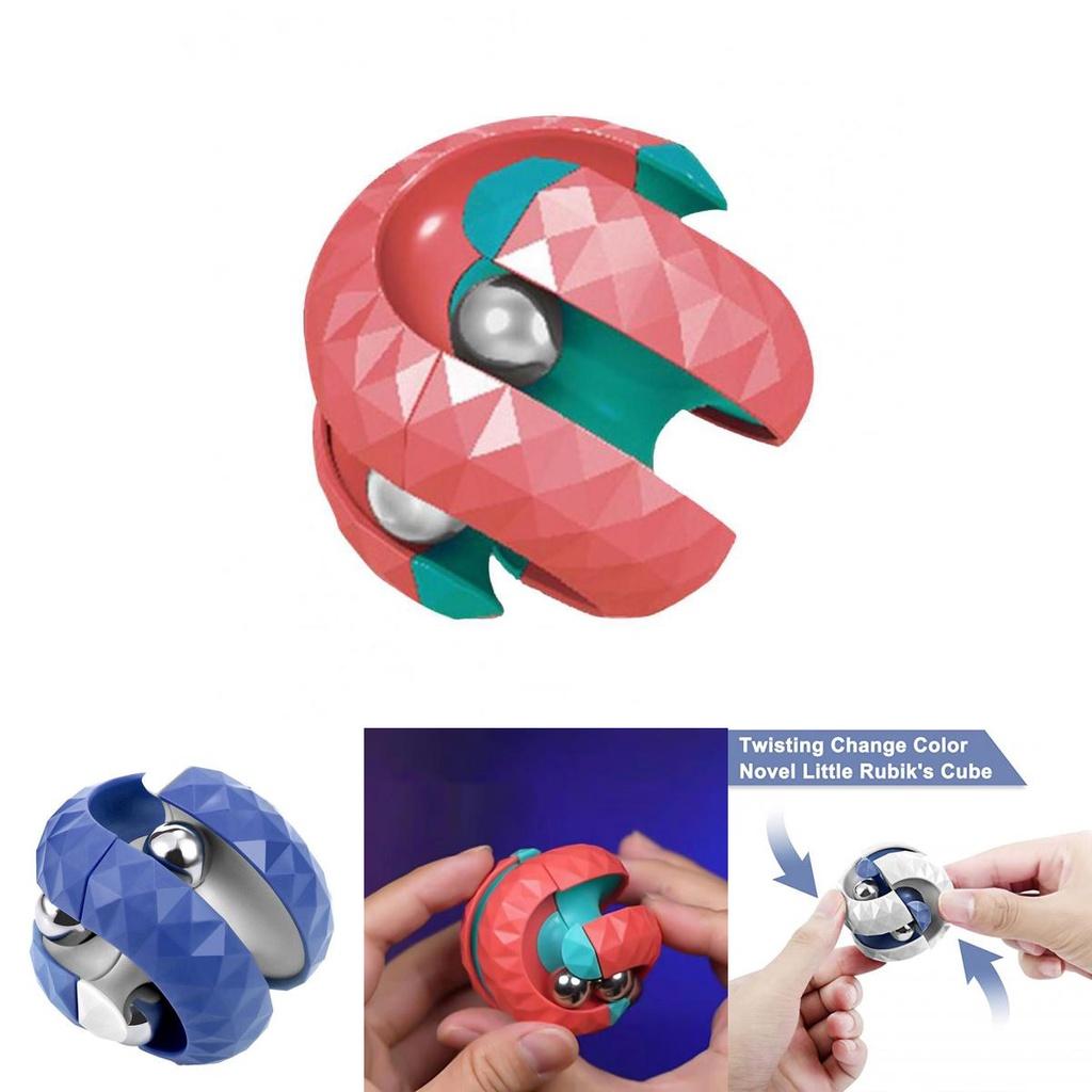 Cool Fidget Spinner Ball Kids Adults Decompress Puzzle Gift