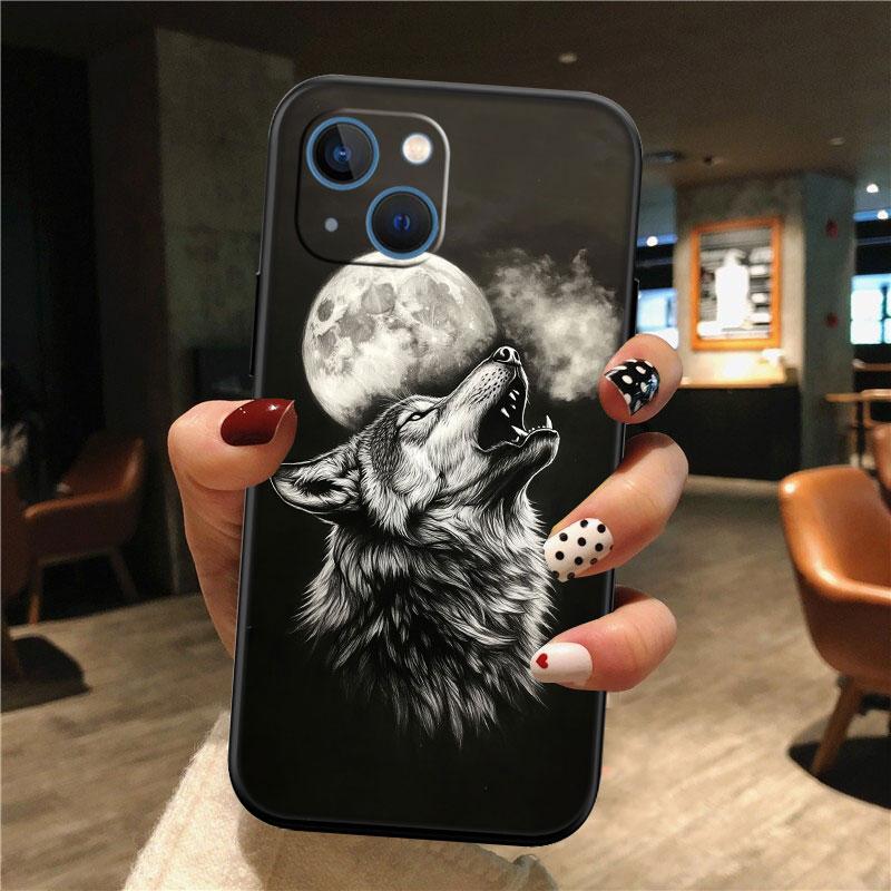 Animal Wolf Shell Phone Case for Samsung Galaxy S20 S21 S22 Ultra FE Plus A21S A22 A24 A25 A26 A30 A30S A31