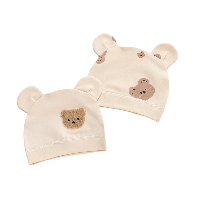 Chapeau sans os pour bébé nouveau-né 0-3 mois - Saison printemps et automne