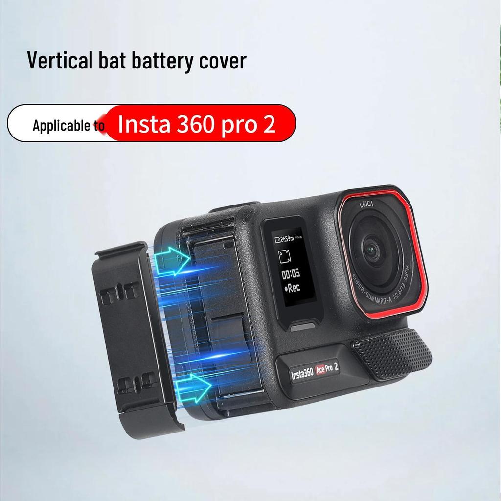 Aluminum Alloy Quick Release Shooting Bracket for Insta360 Ace Pro2 Battery Cover