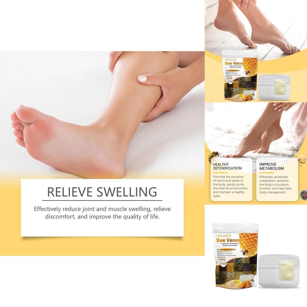 Houkea Gentle Bee Venom Foot Patches For Moisturizing Dry Feet And Daily Care