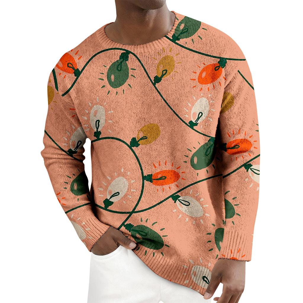 GPB-DDMTT01 Imitation Mink Pullover Sweater 3D Printing Universal for Men and Women