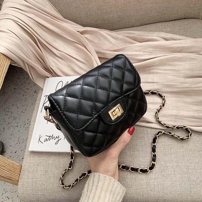 Small Bag Women's Popular New Trendy Shoulder Versatile Messenger Fashion Diamond Chain Bag