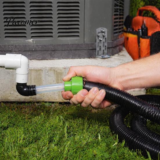 Kit de Manutenção de Ar Condicionado Úmido HVAC para PVC, Ferramenta Universal para Tubos de Plástico, Adaptador Limpador de Dreno de Ar Condicionado, Acessório para Afinação de Unidade de Refrigeração DIY