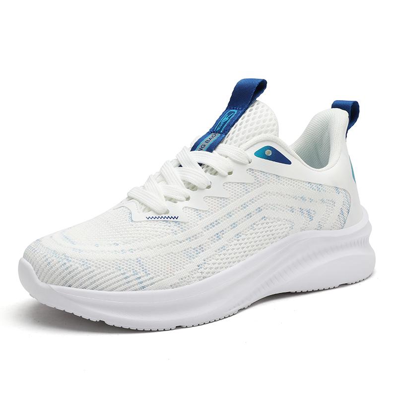 

4seass Men s Women s Tennis Sports Shoes Couples Students Jogging Running Trainers Walking Travel Casual Sneakers 44 білий