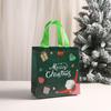 Christmas Non Woven Gift Bag New Year Party Decoration Candy Cookie Bag Santa Claus Snowman Xmas Favor Packing Bags