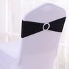 Tosnail 50 Pack Spandex Chair Sashes Wedding Chair Decoration Party Chairs Covers - Black